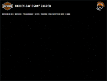 Tablet Screenshot of harley-davidson-zagreb.hr